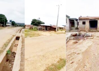 Babanla community in Ifelodun LGA of Kwara State after gunmens attack 1536x971