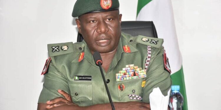 COAS Major General Olufemi Olatunbosun Oluyede 750x430
