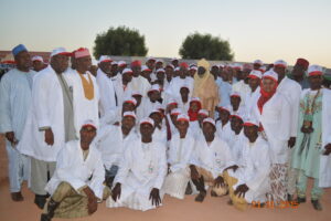 His Exec. in a gruop Pix. with the 60 youth sponsored by the govt. to under go training on Artificial Insemination at Livestock Institute, Ankara Turkey