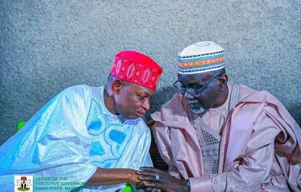 L R ABBA Kabir Yusuf and Ibrahim Shekarau