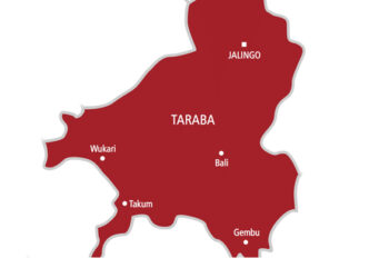 Map of Taraba