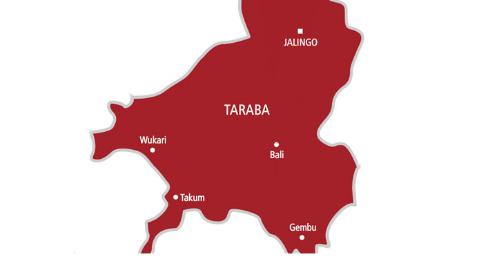 Map of Taraba