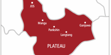 Plateau State map