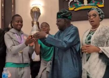 Super Falcons Tinubu