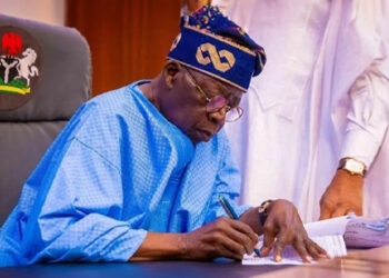 Tinubu Signing