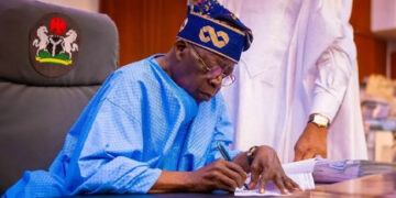 Tinubu Signing