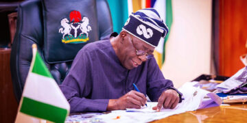 Tinubu Signing