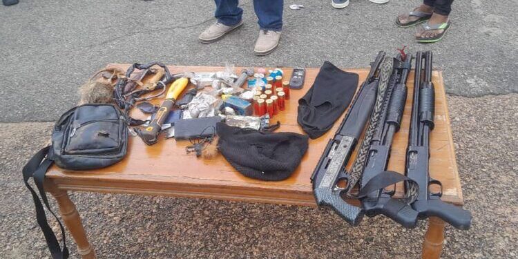 Weapons recovered from the suspects 750x430 1
