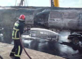 lagos tanker fire